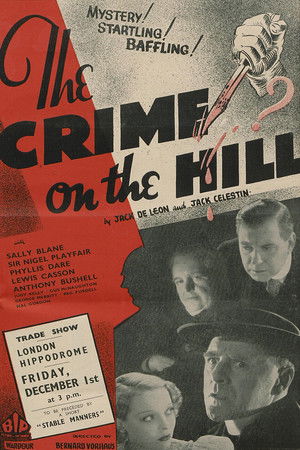 Crime on the Hill Poster