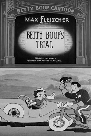 Betty Boop's Trial Poster