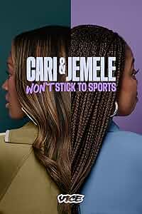 Cari & Jemele (won't) Stick to Sports Poster